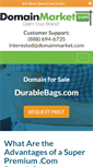 Mobile Screenshot of durablebags.com